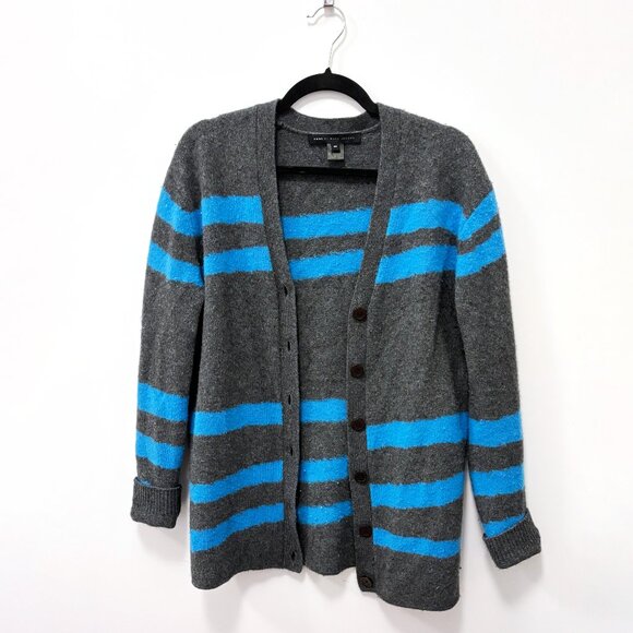 marc by marc jacobs striped cardigan sweater - Picture 2 of 9